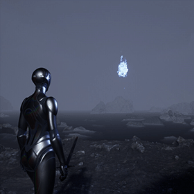 UE5 Nanite shoreline